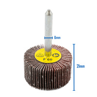 Klingspor KM 613 60 Grit Abrasive Mop for Stainless Steel  40 x 20 x 6mm  - 10 Each
