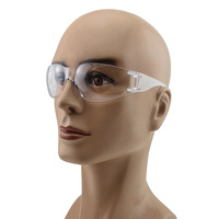 12 Pairs Clear & Smoke Lens Industrial Safety Glasses - Texas