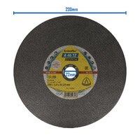 Klingspor Cutting Disc (9") 230mm x 1.9mm x 22.23mm A 46 TZ Special -  25 Each