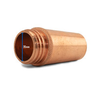 TWECO #5 MIG Gas Nozzle / Shroud 16mm - 40 Each