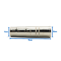 ESAB Style PSF 250 14mm MIG Gas Nozzle / Shroud - 5 Each