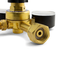 Harris 601 Dual CO2 Regulators with 6mm Barb - 2 Each