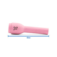 WP-9 |20 TIG Ceramic Cup / Nozzle LONG #3 - 40 pack