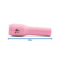 WP-9 |20 TIG Ceramic Cup / Nozzle LONG #4 - 40 pack