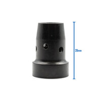 Binzel Style 501 Water-cooled MB38 Gas Diffuser - Black Duroplast - 2 Each