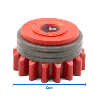 Kemppi 1.0mm / 1.2mm V Groove Lower and Upper Drive Roller Kit - 1 Set