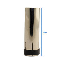 Binzel Style MIG Nozzle / Shroud - MB26 / 38 / 501 - Cylindrical - 5 Each
