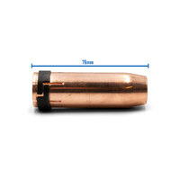 2 x MIG Nozzle / Shroud MB26 / 35 / 501 Tapered - Binzel Style