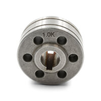 WIA WF030 MIG roller Knurled 37mm x 10mm x 18mm suits  0.9mm / 1.0mm wire
