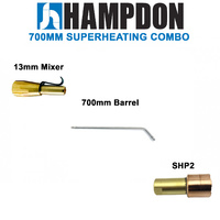 LPG Super Heating Torch Kit - SHP2 with Mixer + 700mm Barrel
