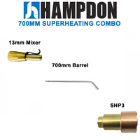 LPG Super Heating Torch Kit - SHP3 with Mixer + 700mm Barrel