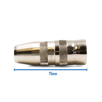 UNIMIG Arc Torchology Gas Nozzle with Insulator Conical to suit M350 - U11055 (2 Pack)