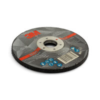 3M (51748) 125mmm x 7mm x 22.23mm Silver Rigid Grinding Disc - 100 Each
