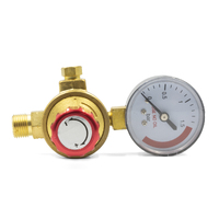 Disposable Mapp Gas Bottle Regulator - Propane Fuel Reg - Smith Style
