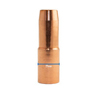 TWECO #4 Style MIG Gas Nozzle / Shroud 16mm Adjustable - 5 Each
