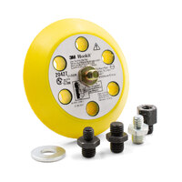 3M (20427) Hookit 76mm Disc Pad Kit for Sand & Dust Extraction - 2 Each