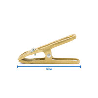 400 Amp Brass Earth Clamp - 6 Each