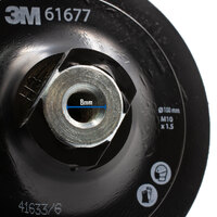 3M 100mm x M10 Centre Pin Contact Disc Pads 61677 - 1 Each