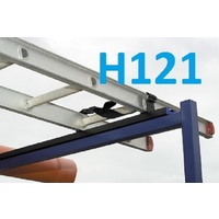 NobleFix Curved Bottle Brackets with 1200mm Strap - 1200mm straps will suit a 45kg LPG gas bottle.