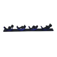 Gas Bottle Holder Restraint 1m Track | 4 x 600mm Strap AUSTRALIAN MADE
