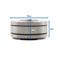 WIA WF030 MIG Roller Knurled 37mm x 10mm x 18mm - Suits 0.6mm / 0.8mm wire