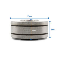 WIA WF030 MIG roller Knurled 37mm x 10mm x 18mm suits  0.9mm / 1.0mm wire
