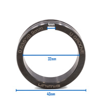 UNIMIG U Groove Roller 40mm OD , 32mm ID, 10mm Width - For 0.9mm and 1.0mm Aluminium MIG Wire