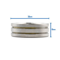 MIG Drive Roller Gear 1.0 - 1.2mm V Groove 30 x 22 x 10mm
