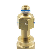 Harris  Type 30 CO2 Stem Hand Wheel Assembly 1/4 NPT and Parallel thread 