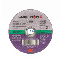 3M Cubitron 2 II Cut-off Wheel 33456 75mm x 1.0mm x 9.53mm - 10 Each