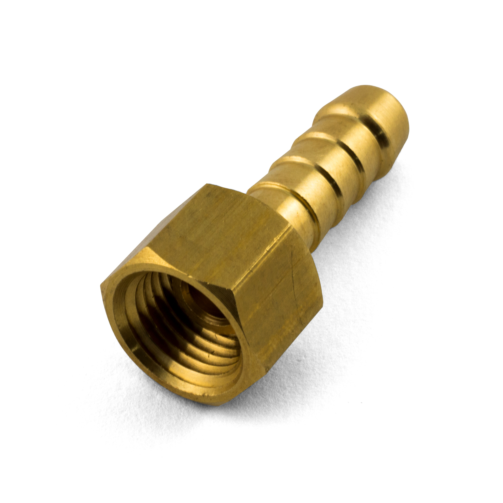 1/4 BSP Regulator Brass Barb Fitting for 8mm Hose - Suits Outdoor Cookers and Wok Burners 