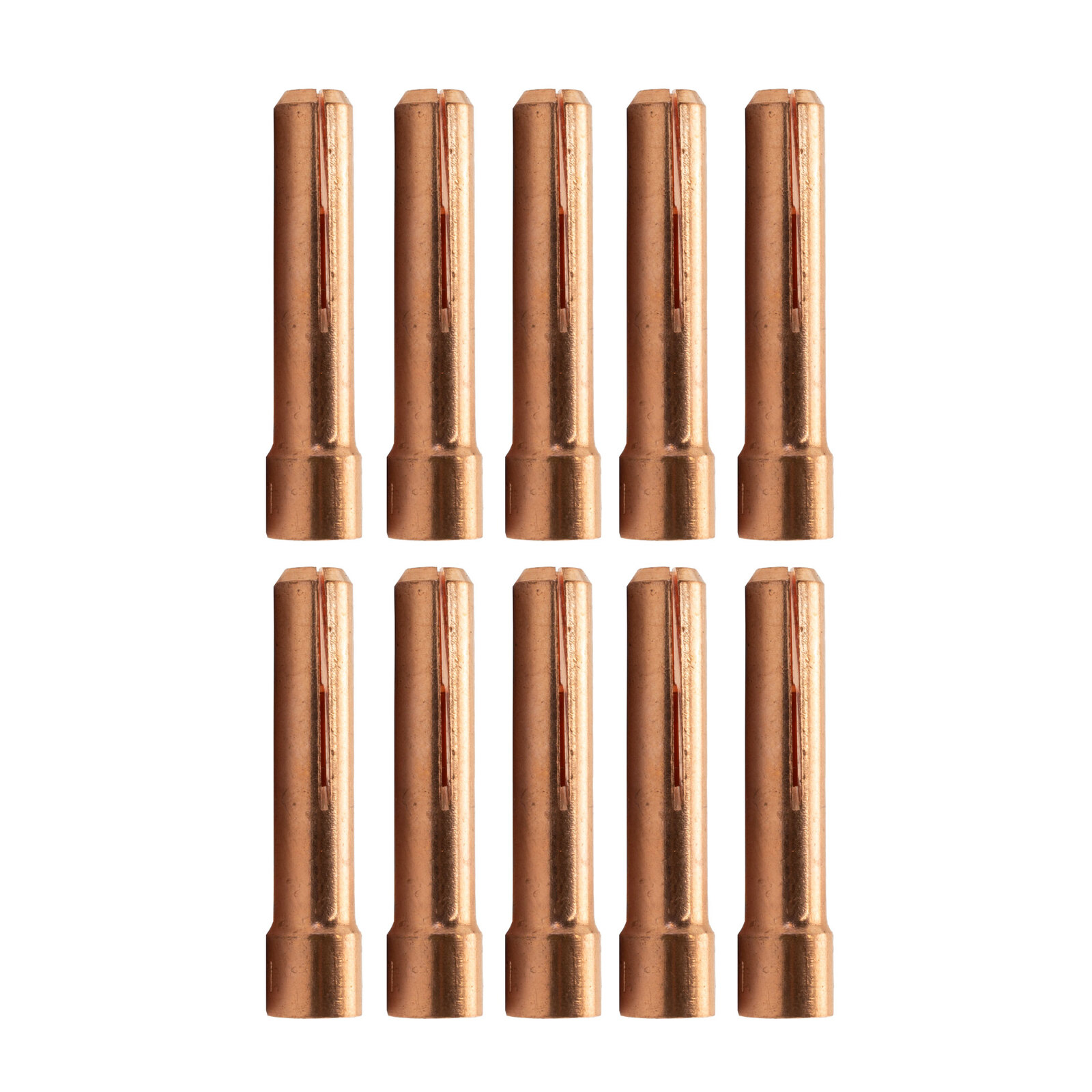 WeldingCity 20-Pack Stubby Collets For TIG Torches (Size 10N22S To 10N25S) - Fits 17/18/26 Series