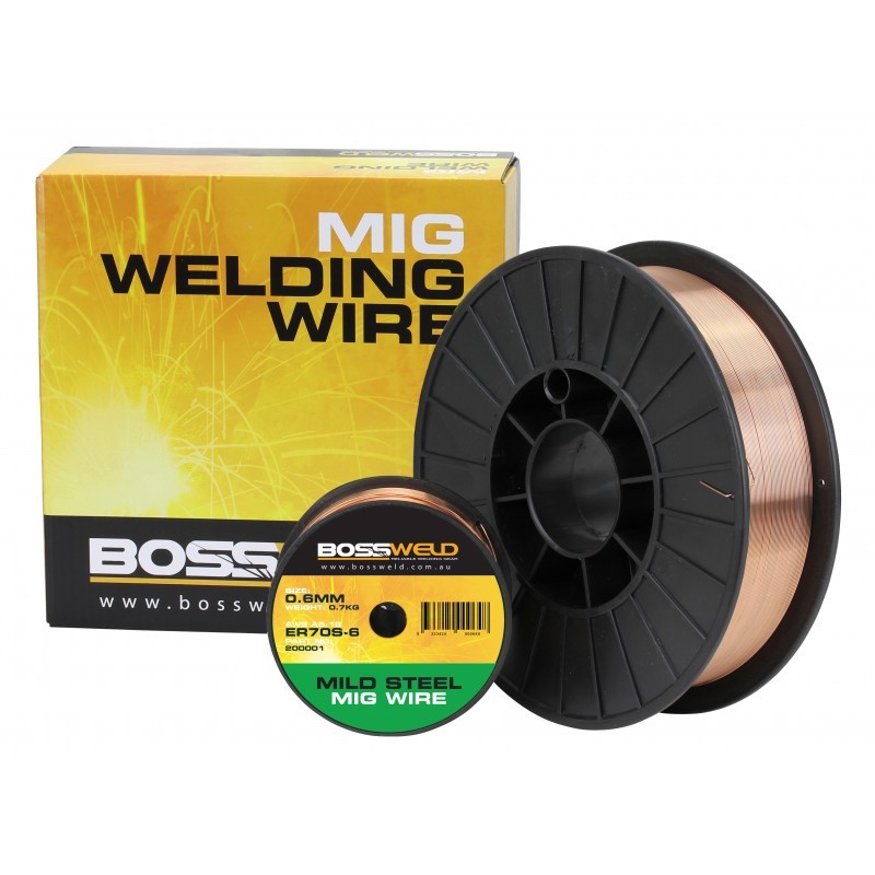 Bossweld ER70S6 Mig Wire x 0.8mm x 0.7 Kg Spool