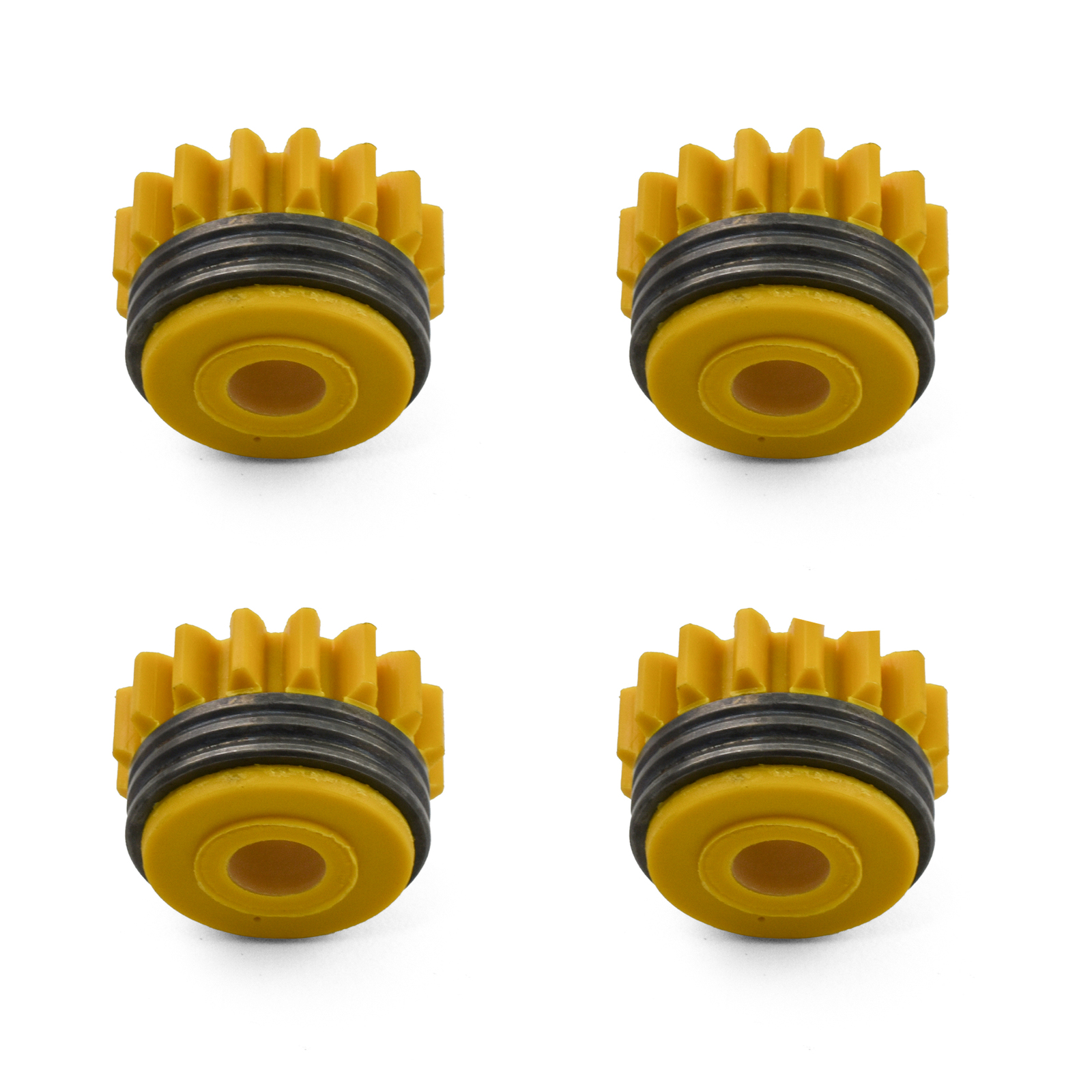 4 x Kemppi MIG Drive Feed Roller V Groove 1.41.6/2.0 Yellow 3133820