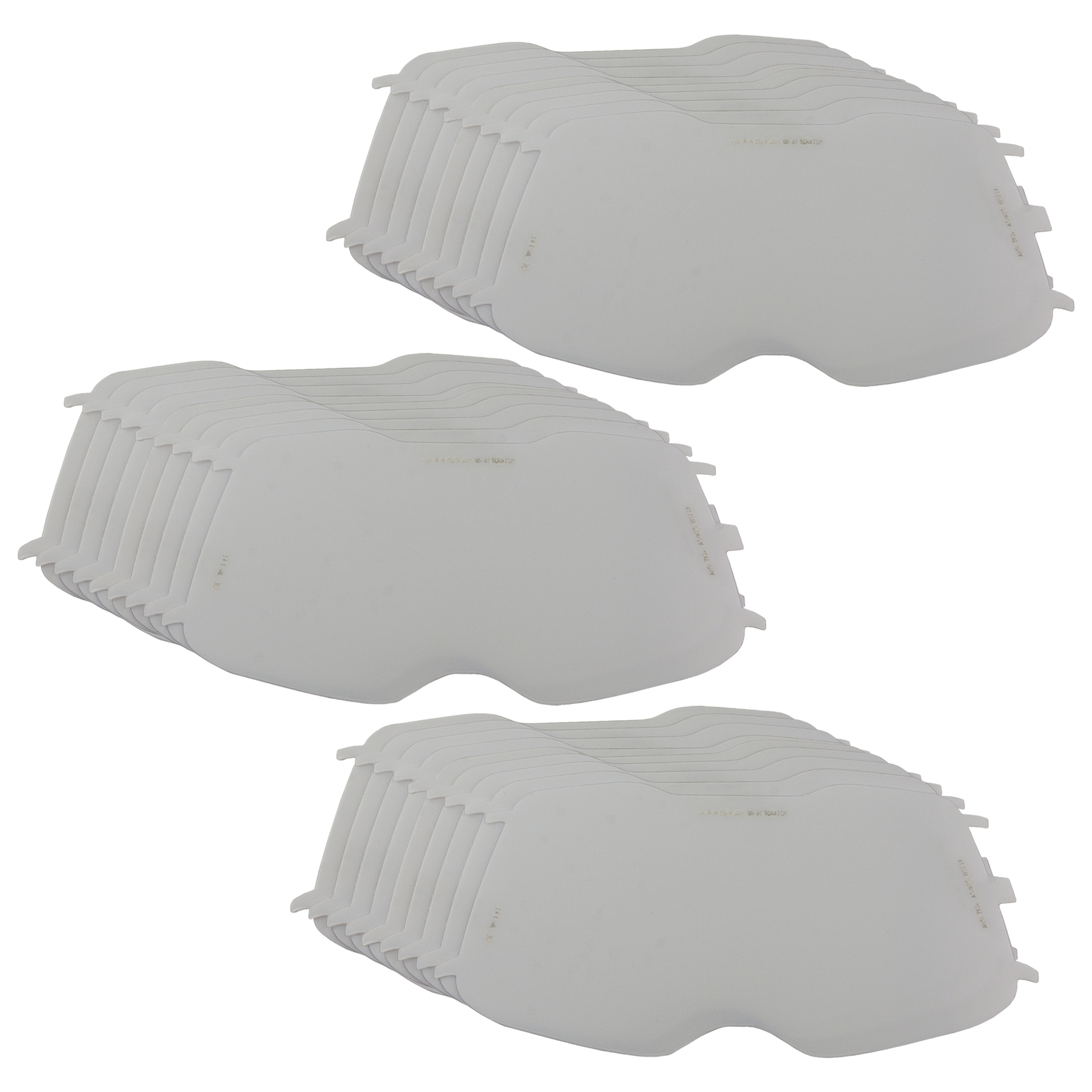 3M Speedglas G5-02 Hard-Coated Outer Cover Lens - 50 Pack