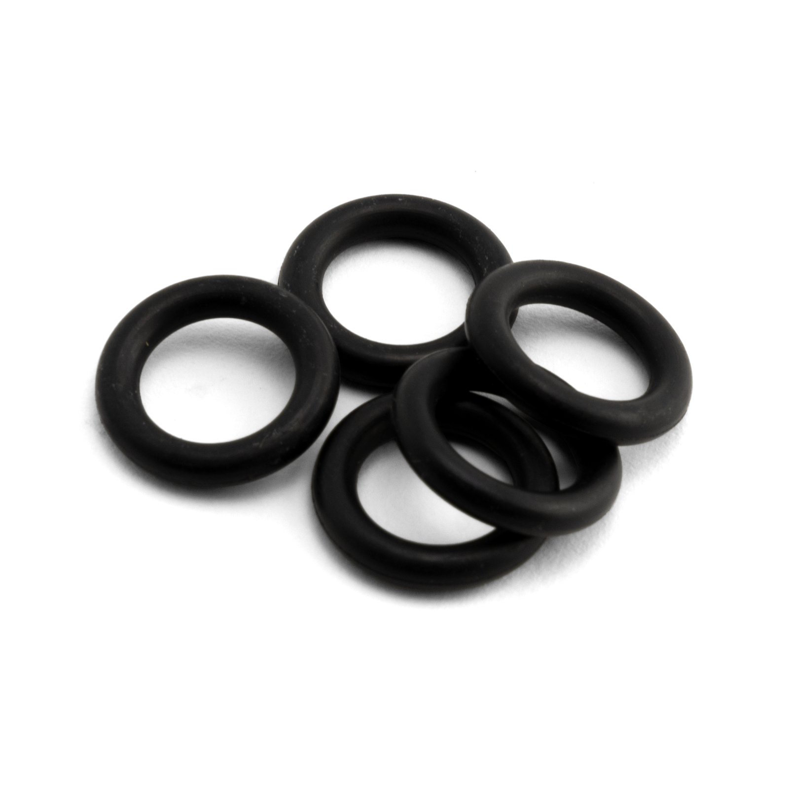 Solid Stainless Steel Metal O-Ring/O Ring - Size XL - 5 Pack