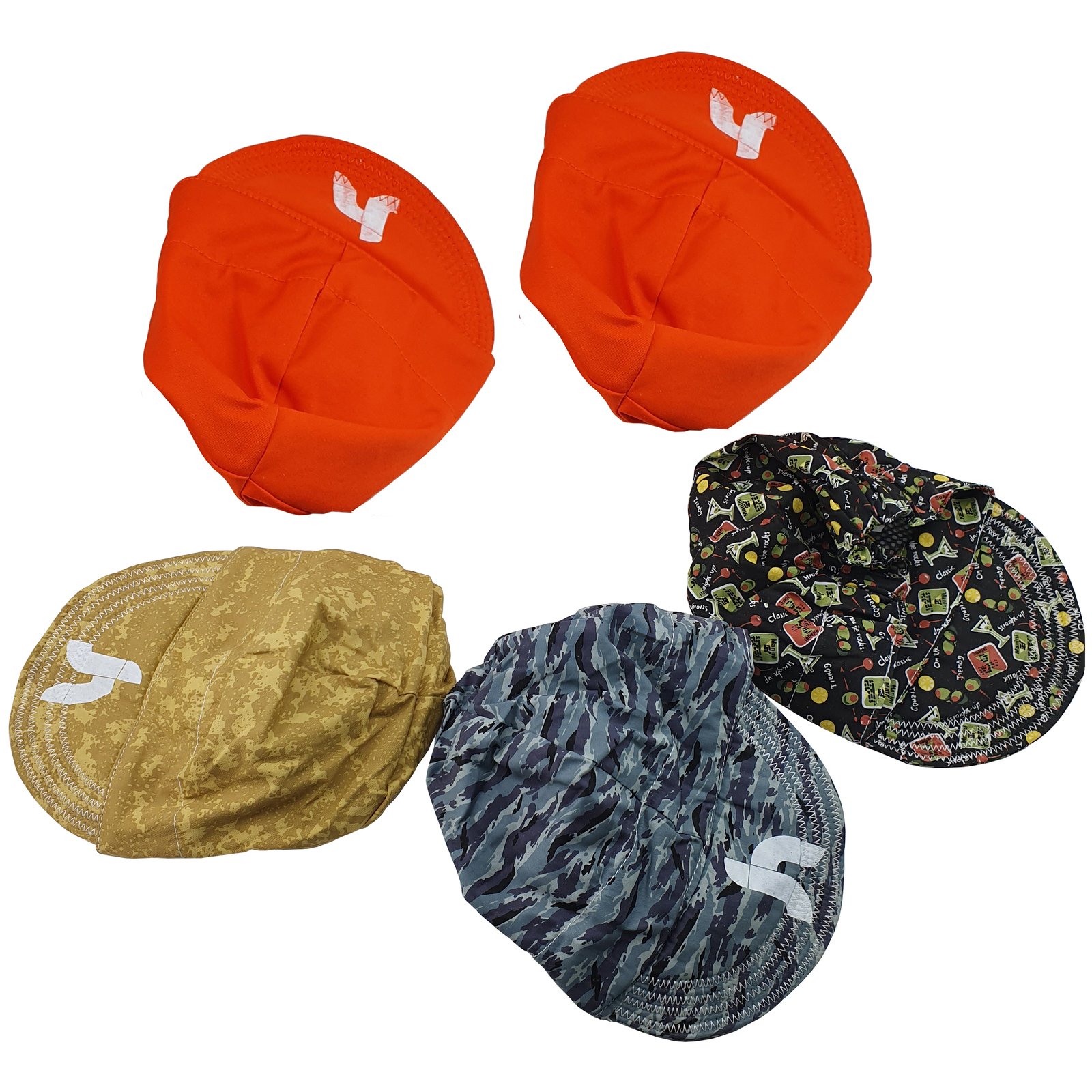 Welding Welders Cap Combo 5 PACK Kromer Style Cap Skull Rag Bandana
