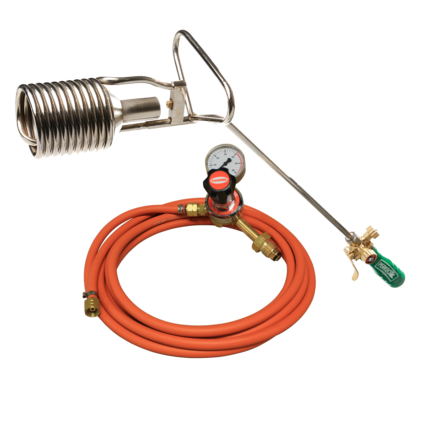 Harris Perkeo LPG M2 Heating Cyclone Kit Weed Burner LPG 10m Hose