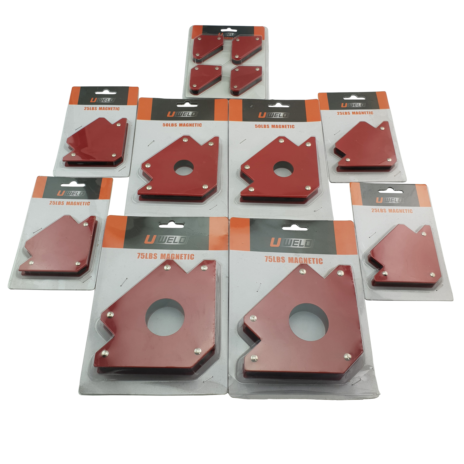2X Welding Magnet Magnetic Square Welder Holder Block Clamp 60°/90° 15Kgf UK 