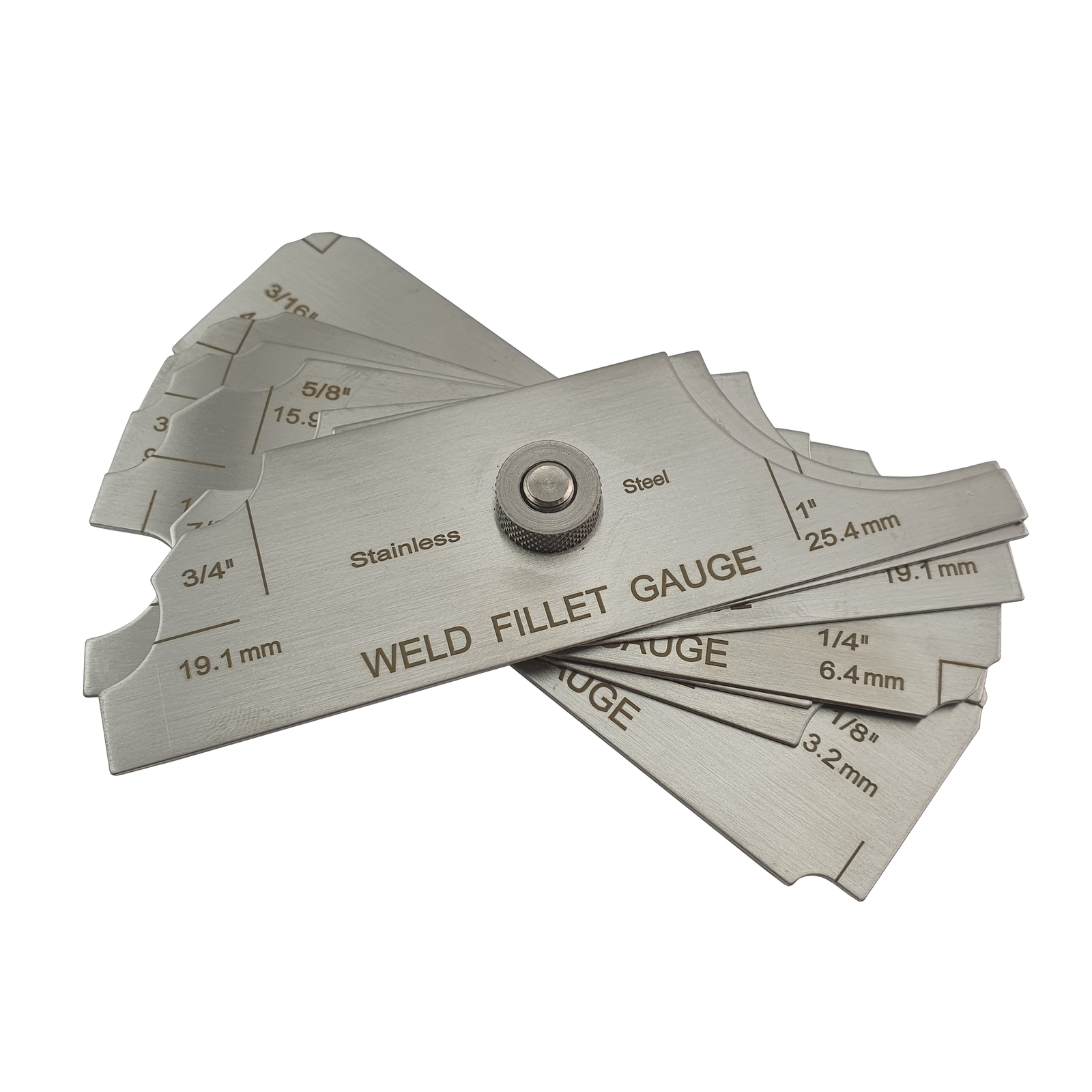 Weld Fillet Gauge Cam Type Stainless Steel MI-WG-11