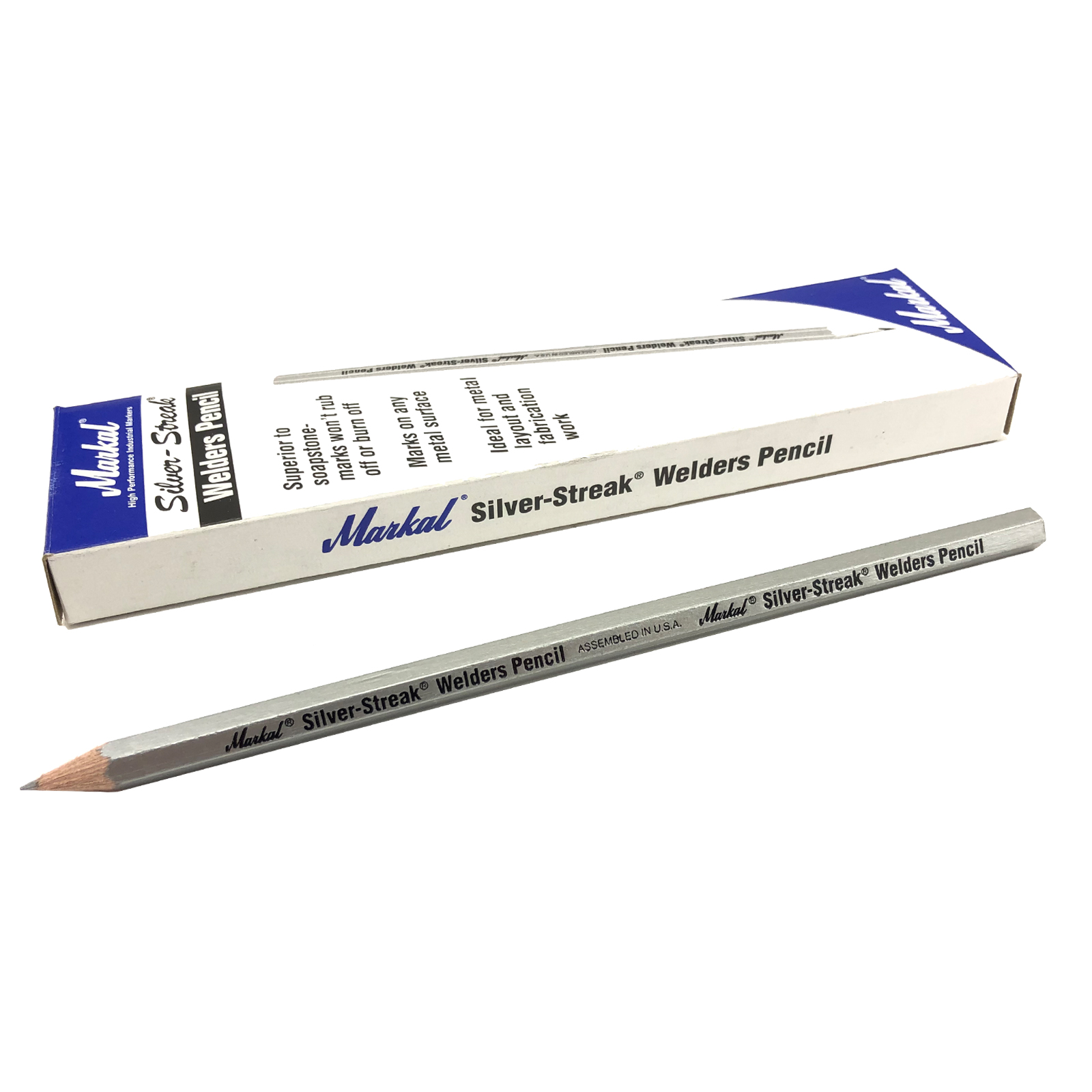 Markal - Silver Welders Pencil - Sharpen with Pencil Sharpener Tip (140  Pack) 