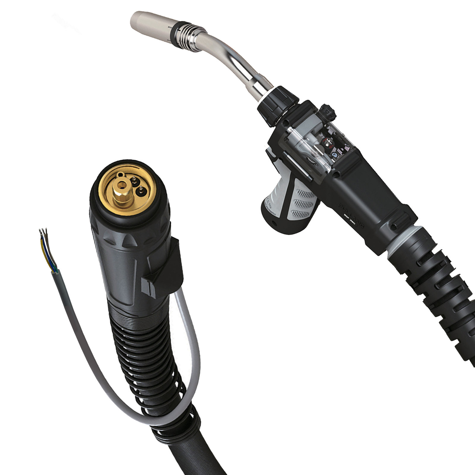 Unimig Air Cooled Push Pull Suregrip Series MIG Torch Gun 360AMP