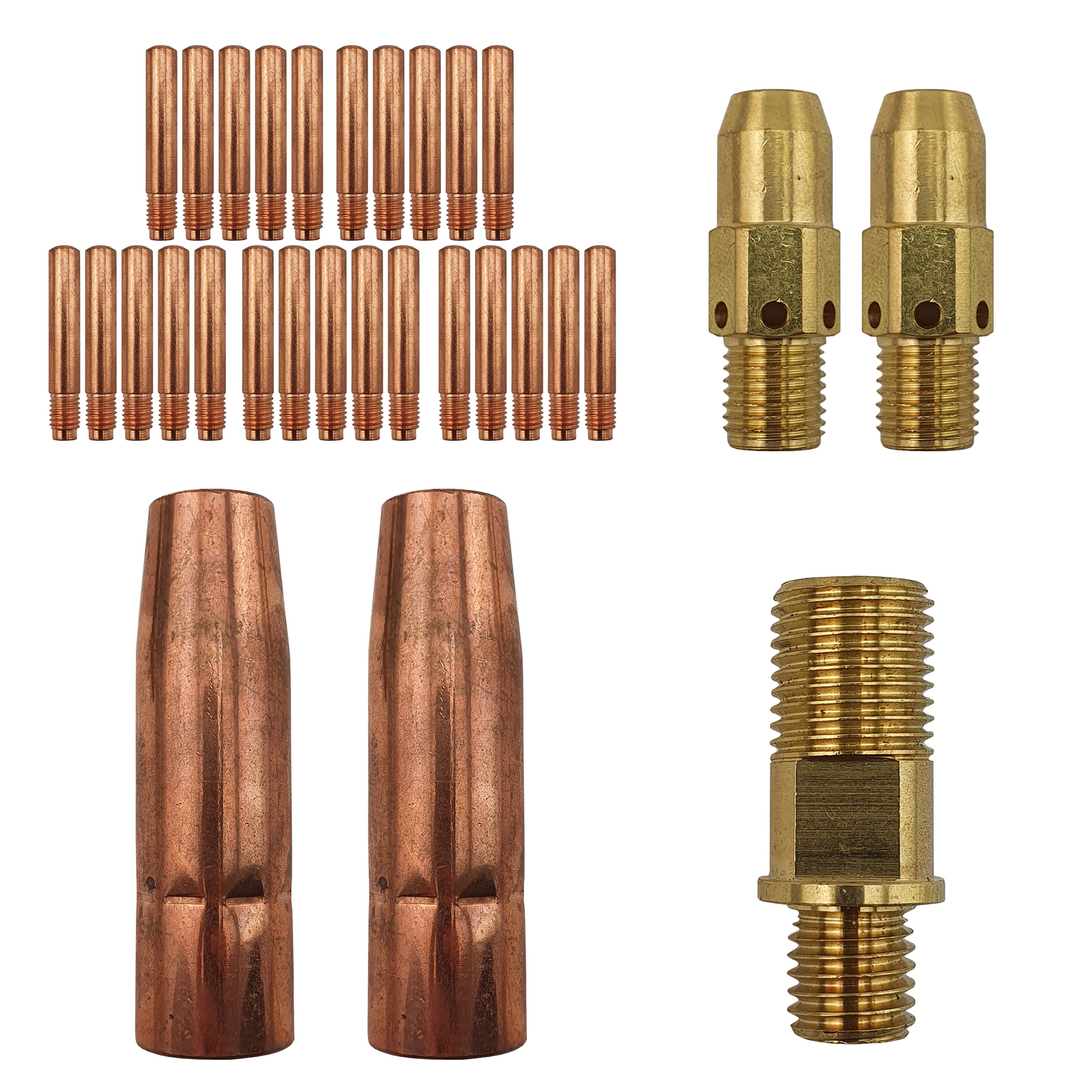 MIG Gun 14-23 52 Tweco #4 Style 14 Piece Value Kit Combo 1.0mm Tips