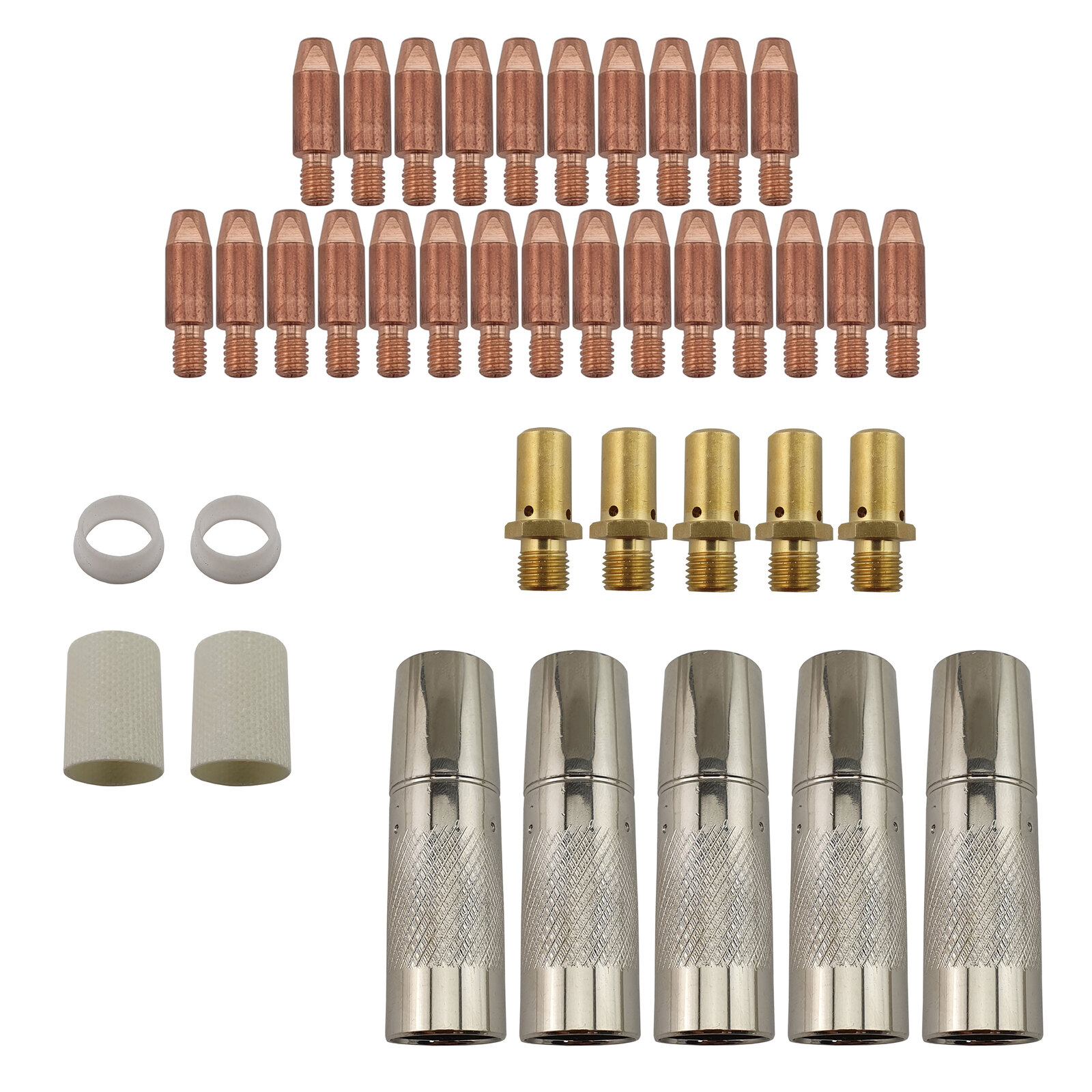 1.6mm Kemppi MiniArc MIG Consumable Kit - 39 Piece Value Pack