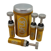 DFL8 Automatic Tyre Deflators - Gold - Set & Forget - 5 to 30PSI - Set of 4