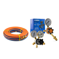 10 Meter LPG Kit with Hose, Oxygen and LPG Regulators