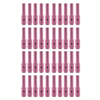 40x TIG Ceramic Cup / Nozzle #5 LONG - 40 pack - WP 17 | 18 | 26 Alumina