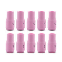 TIG Ceramic Cup / Nozzle #5 - 10 Each - WP-9 / 20