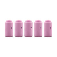 TIG Ceramic Cup / Nozzle #7 - 5 Each - WP-9 / 20