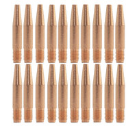 TWECO #2 & #4 Style 14T45 1.2mm Tapered MIG Contact Tips - 25 Each